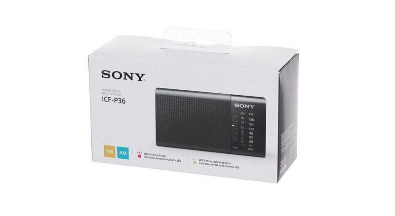 رادیو جیبی سونی مدل RADIO SONY ICF-P36