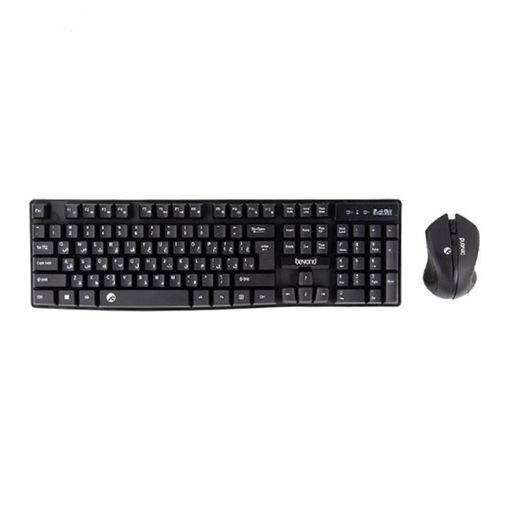 کیبورد و ماوس بدون سیم بیاند مدل  KEYBOARD MOUSE BEYOND BMK 8282 RF