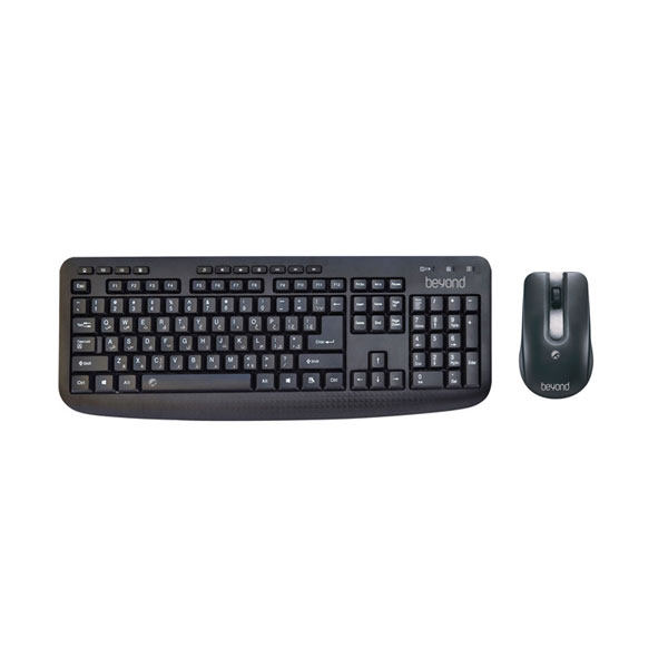 کیبورد و ماوس بدون سیم بیاند مدل KEYBOARD MOUSE BEYOND KM-4560