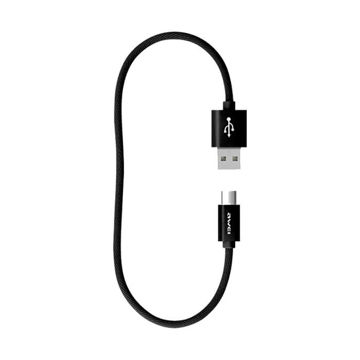 خرید،قیمت و مشخصات کابل تبدیل USB به Type-C اوی AWEI پاوربانکی مدل CL-85 به طول 0.3 متر - قائم آی تی