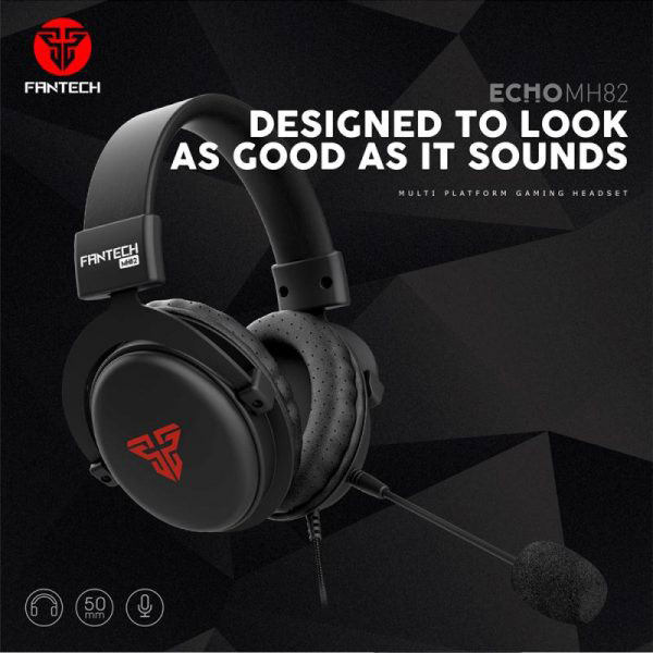 هدست گیمینگ برند فنتک مدل HEADSET GAMING FANTECH ECHO MH-85