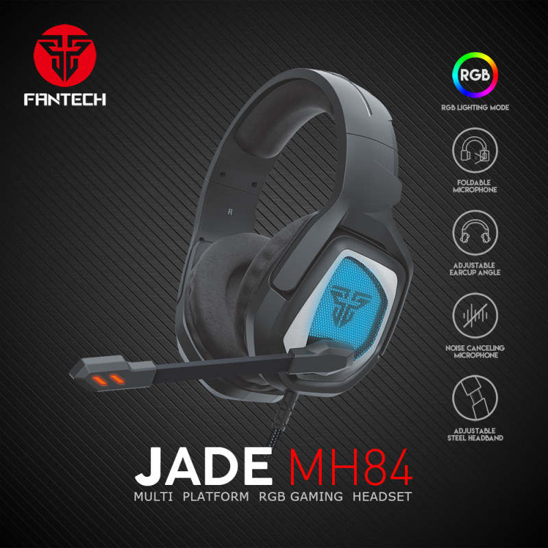 هدست مخصوص بازی فنتک HEADSET GAMING FANTECH JADE MH-84