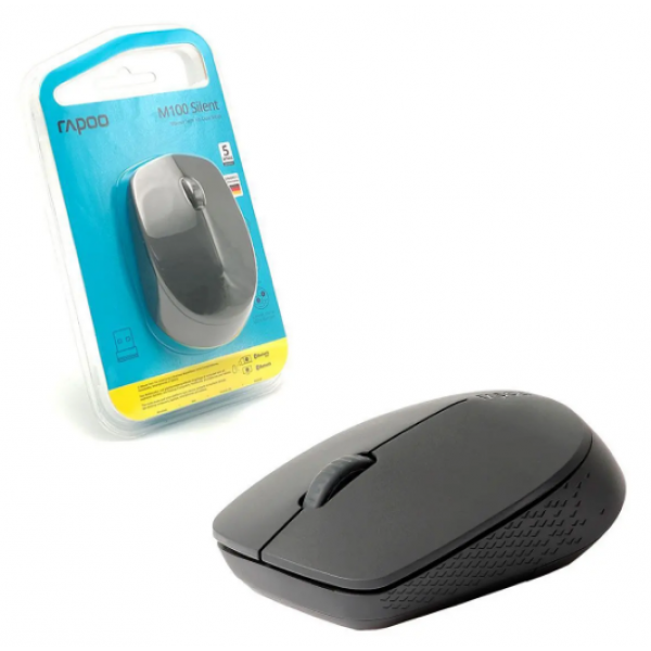 ماوس رپو بی سیم مدل Wireless Mouse Rapoo  M100 Silent در قائم آی تی