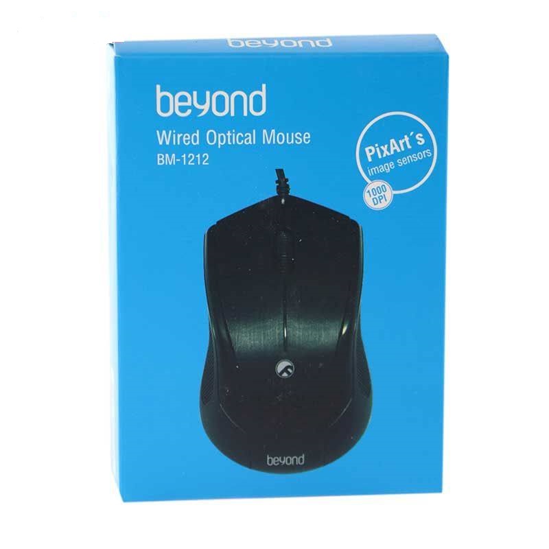 ماوس سیم دار بیاند مدل MOUSE BEYOND BM-1212