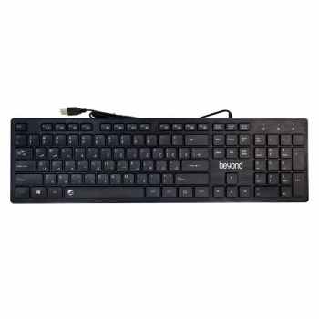 کیبورد سیم دار برند بیاند مدل KEYBOARD BEYOND KB-3880 USB