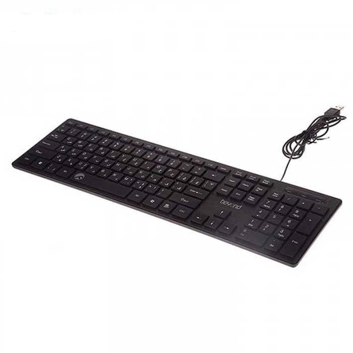 کیبورد سیم دار برند بیاند مدل KEYBOARD BEYOND KB-3880 USB