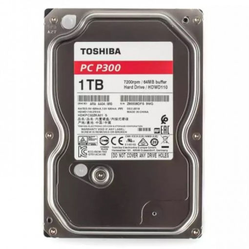 هارد داخلی کامپیوتر توشیبا مدل HARD DISK HDD TOSHIBA INTERNAL 1Tb P300