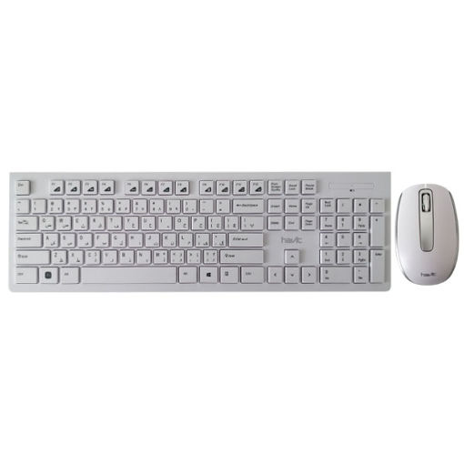 کیبورد و ماوس بی سیم هویت مدل KEYBOARD MOUSE WIRELESS HAVIT KB-595