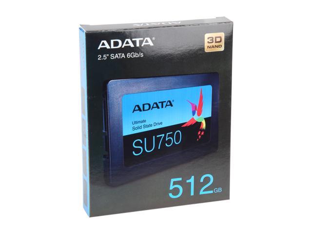 بهترین قیمت اس اس دی اینترنال ای دیتا مدل SU750 ظرفیت 512 گیگابایت
