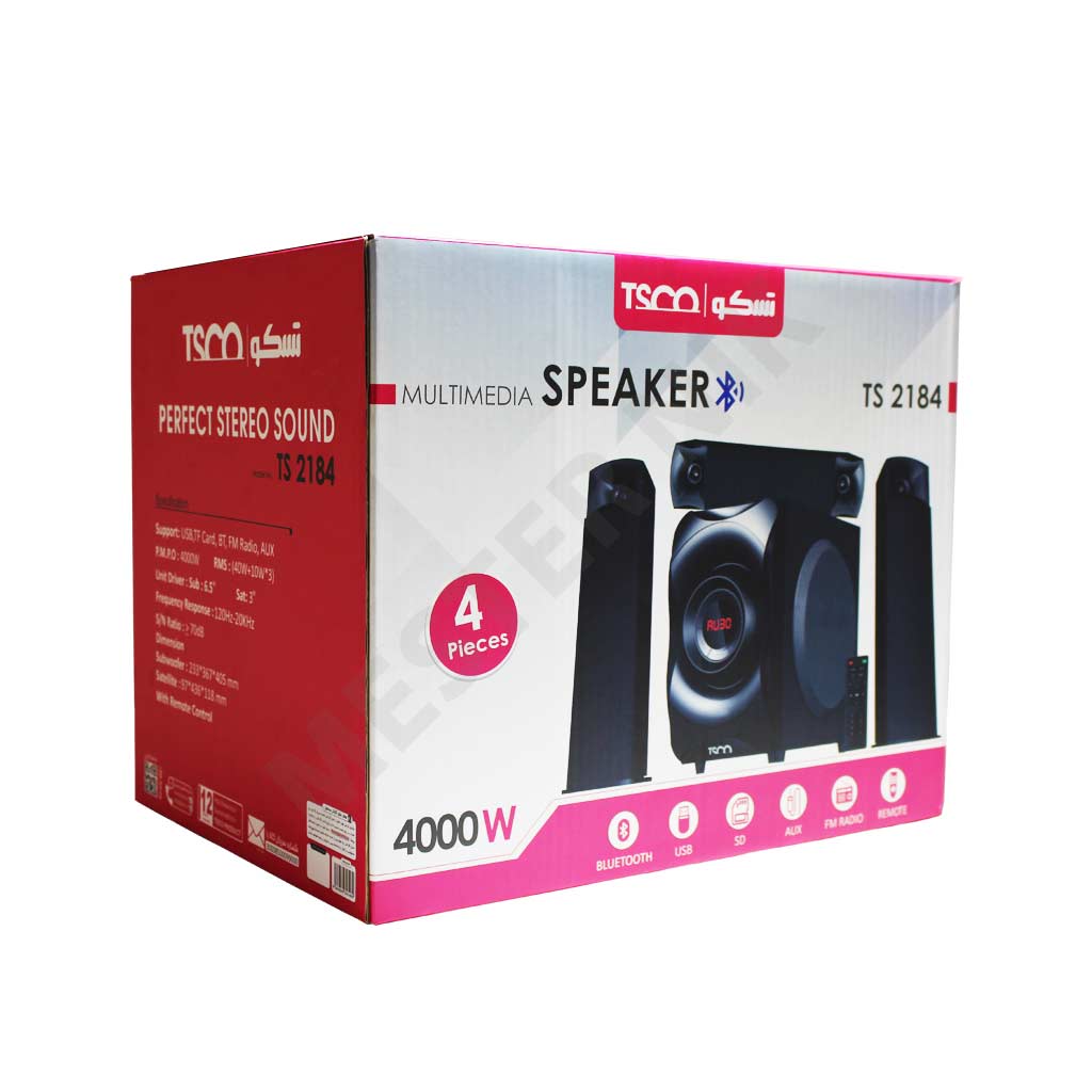 اسپیکر بلندگو خانگی تسکو مدل TS 2184 SPEAKER TSCO