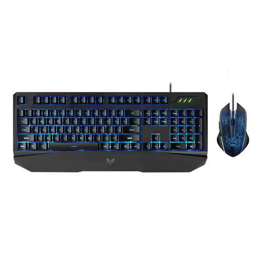 کیبورد و ماوس مخصوص بازی رپو مدل KEYBOARD MOUSE GAMING RAPOO V-120 S