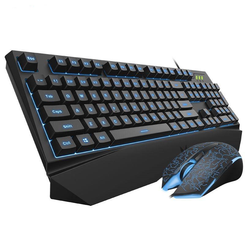 کیبورد و ماوس مخصوص بازی رپو مدل KEYBOARD MOUSE GAMING RAPOO V-120 S