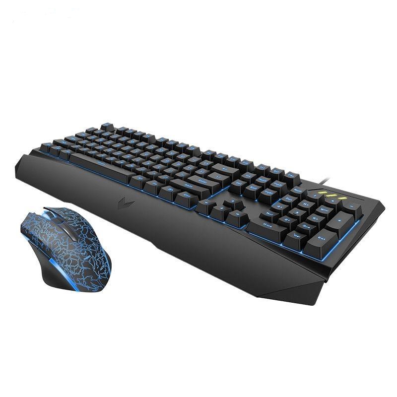 کیبورد و ماوس مخصوص بازی رپو مدل KEYBOARD MOUSE GAMING RAPOO V-120 S