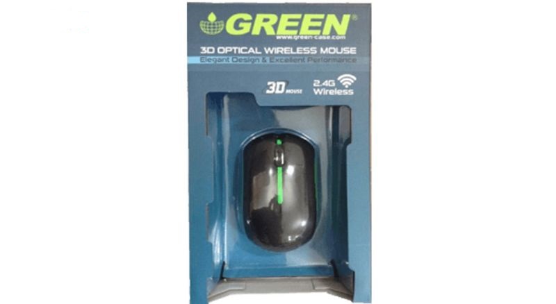 ماوس بدون سیم گرین مدل MOUSE GREEN GM-103 W