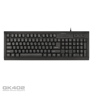 کیبورد سیم دار گرین مدل KEYBOARD GREEN GK-402