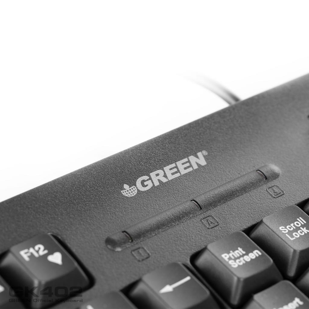 کیبورد سیم دار گرین مدل KEYBOARD GREEN GK-402