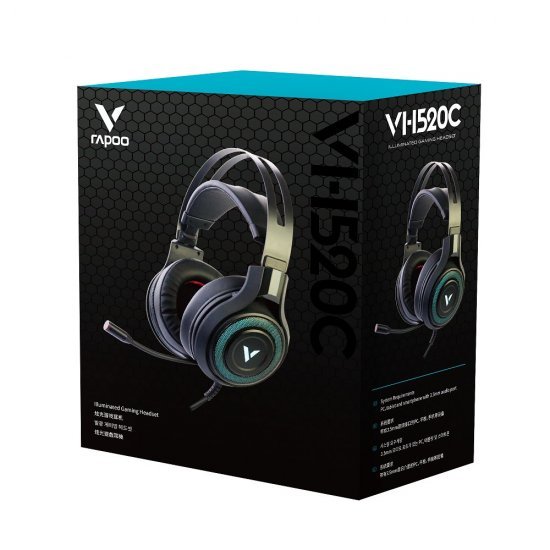 هدست گیمینگ برند رپو مدل HEADSET GAMING RAPOO VH-520-C