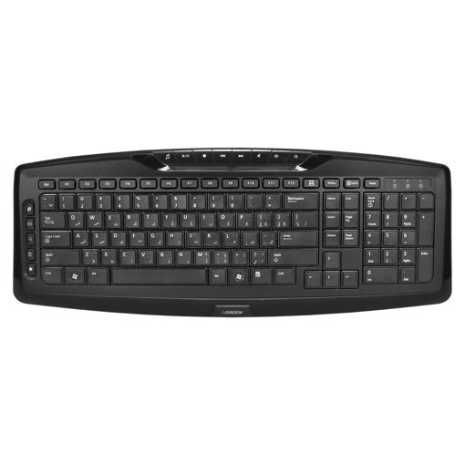 کیبورد سیم دار گرین مدل KEYBOARD GREEN GK-501