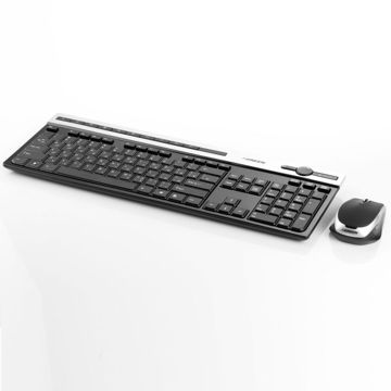 کیبورد و ماوس بدون سیم برند گرین KEYBOARD MOUSE GREEN GKM-505 W