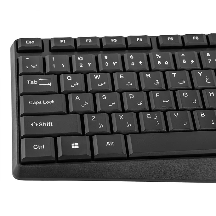 کیبورد سیم دار پرووان مدل KEYBOARD PROONE PKC-25