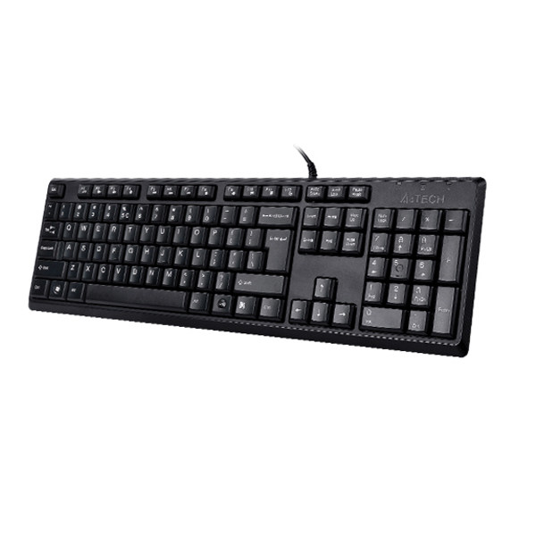 بهترین قیمت کیبورد سیم دار ایفورتک مدل KEYBOARD A4TECH KR-90 USB