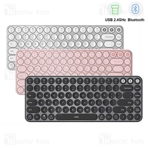 کیبورد بی سیم دو حالت شیائومی مدل KEYBOARD MINI MIIIW AIR 85