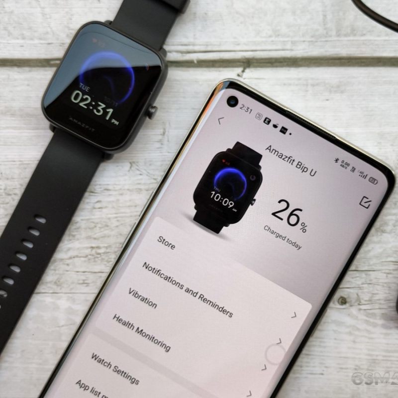 ساعت هوشمند آمازفیت شیائومی نسخه گلوبال مدل SMART WATCH XIAOMI AMAZFIT BIP U GLOBAL