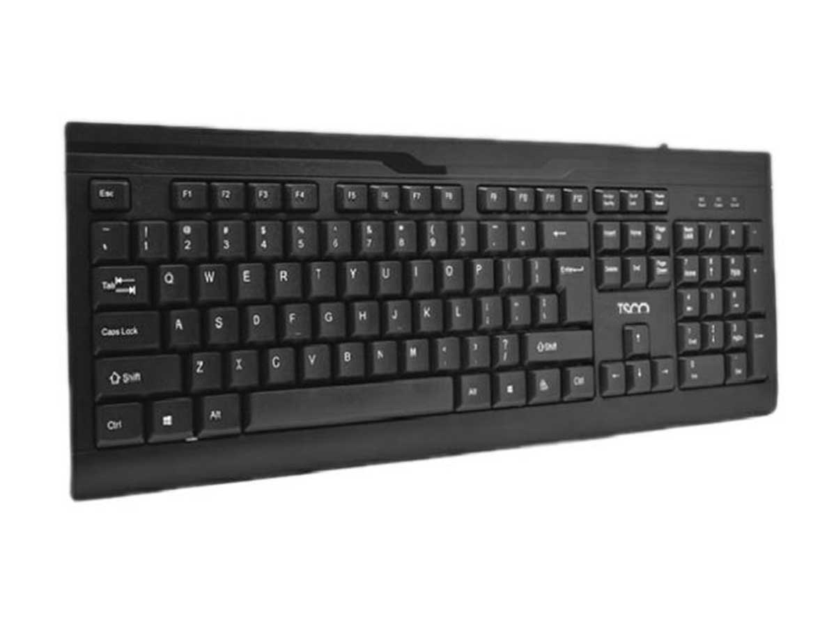 کیبورد و ماوس بدون سیم تسکو مدل KEYBOARD MOUSE TSCO TKM 7011 W