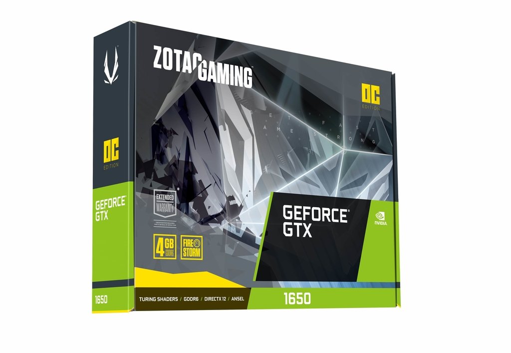 کارت گرافیک برند زوتک مدل VGA ZOTAC GTX 1650 OC 4G GAMING