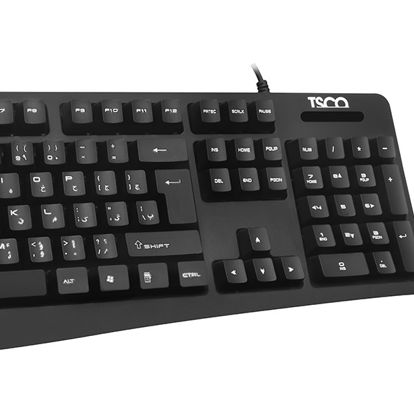 کیبورد سیم دار تسکو مدل KEYBOARD TSCO TK-8030