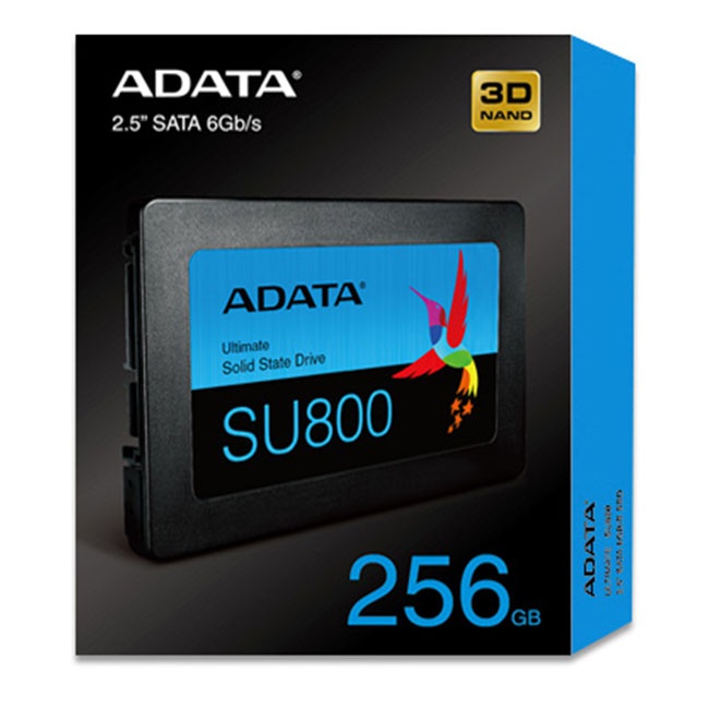 خرید،قیمت و مشخصات حافظه اس اس دی برند ای دیتا  SU800 256G - قائم آی تی