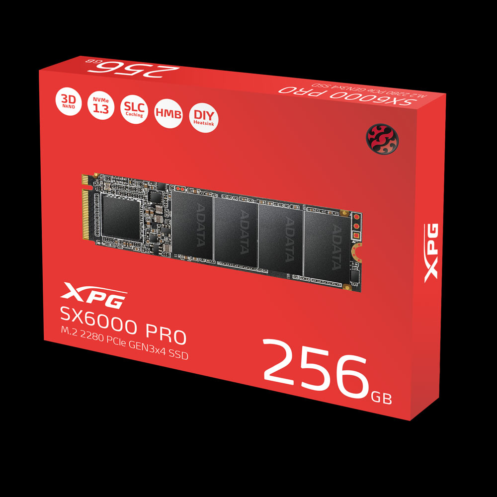 خرید،قیمت و مشخصات حافظه اس اس دی اینترنال برند ای دیتا SX-6000 M2 2280 256G PRO - قائم آی تی
