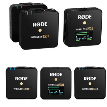 ست میکروفون بدون سیم رود مدل MICROPHONE WIRELESS RODE GO II