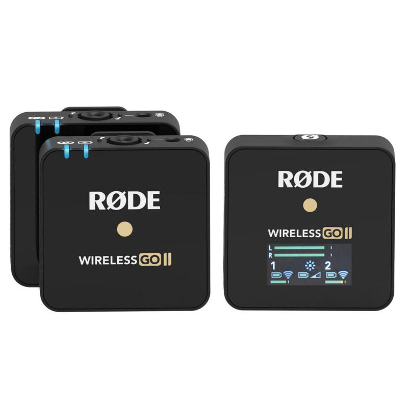 ست میکروفون بدون سیم رود مدل MICROPHONE WIRELESS RODE GO II