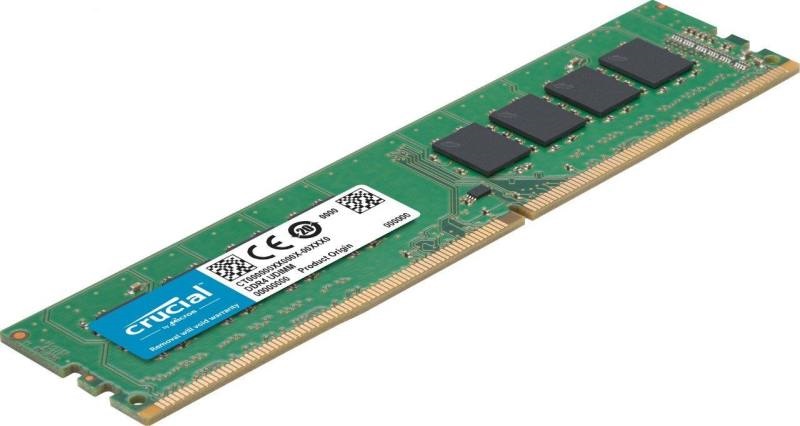 رم دسکتاپ DDR4 تک کاناله 2666  مگاهرتز کروشیال مدل CL17 ظرفیت 16 گیگابایت