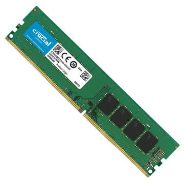 رم دسکتاپ DDR4 تک کاناله 2400 مگاهرتز کروشیال مدل RAM CRUCIAL CL17 ظرفیت 8 گیگابایت