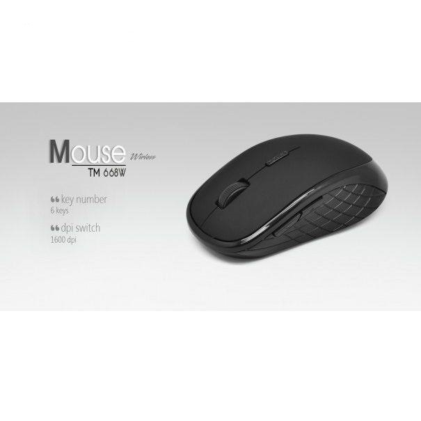 ماوس بدون سیم تسکو مدل MOUSE TSCO TM-668 W