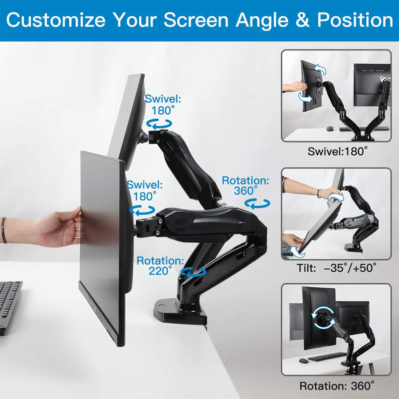 پایه نگهدارنده مانیتور ارگو مدل MONITOR HOLDER ERGO WLA-004