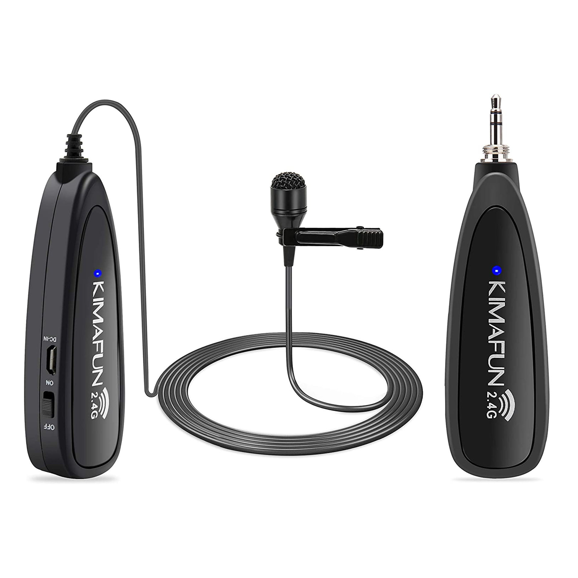 میکروفون یقه ای بدون سیم کیمافون مدل MICROPHONE KIMAFUNE KM-G-130