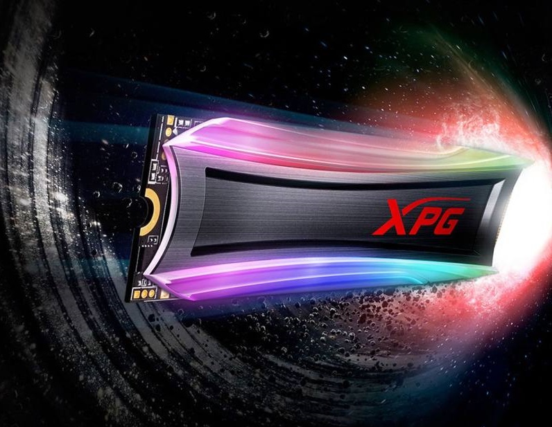 حافظه اس اس دی اینترنال ایکس پی جی ظرفیت 256 گیگابایت مدل SSD XPG SPECTRIX  S40 M.2 2280 256G