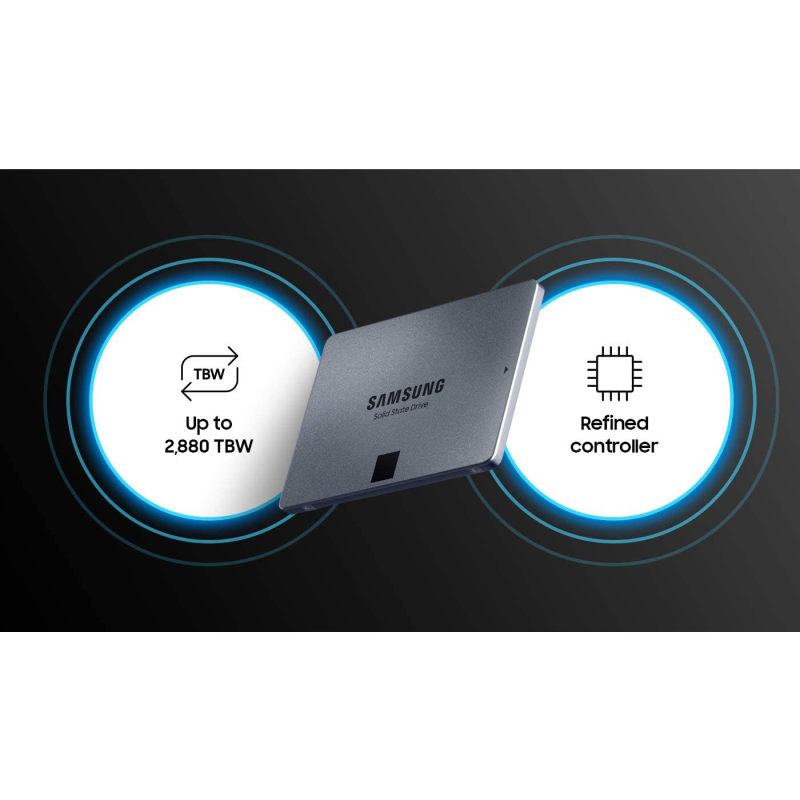 حافظه اس اس دی اینترنال سامسونگ ظرفیت 1 ترابایت مدل SSD SAMSUNG QVO 870 1T