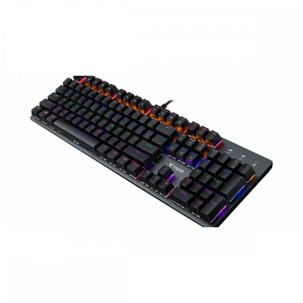 کیبورد مخصوص بازی رپو مدل KEYBOARD GAMING RAPOO V-500 SE RGB