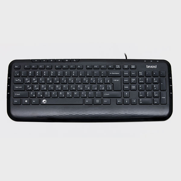 کیبورد سیم دار بیاند مدل KEYBOARD BEYOND BK-8200