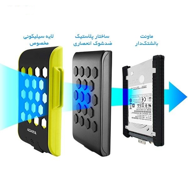 هارد اکسترنال ای دیتا مدل HD720 ظرفیت 1 ترابایت