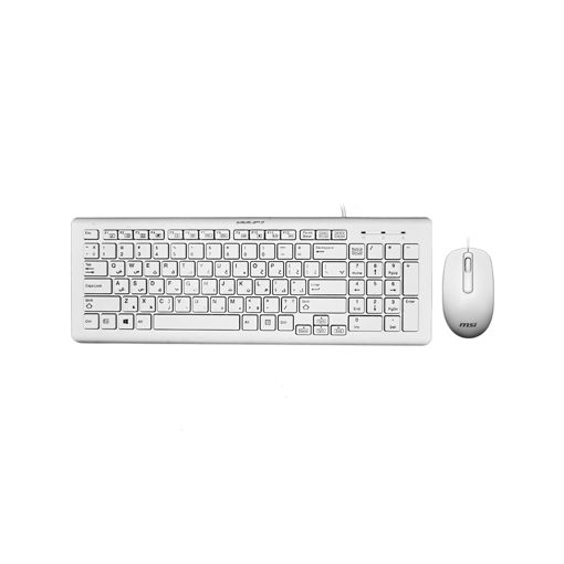 کیبورد و ماوس سیم دار ام اس آی KEYBOARD MOUSE MSI COMBO