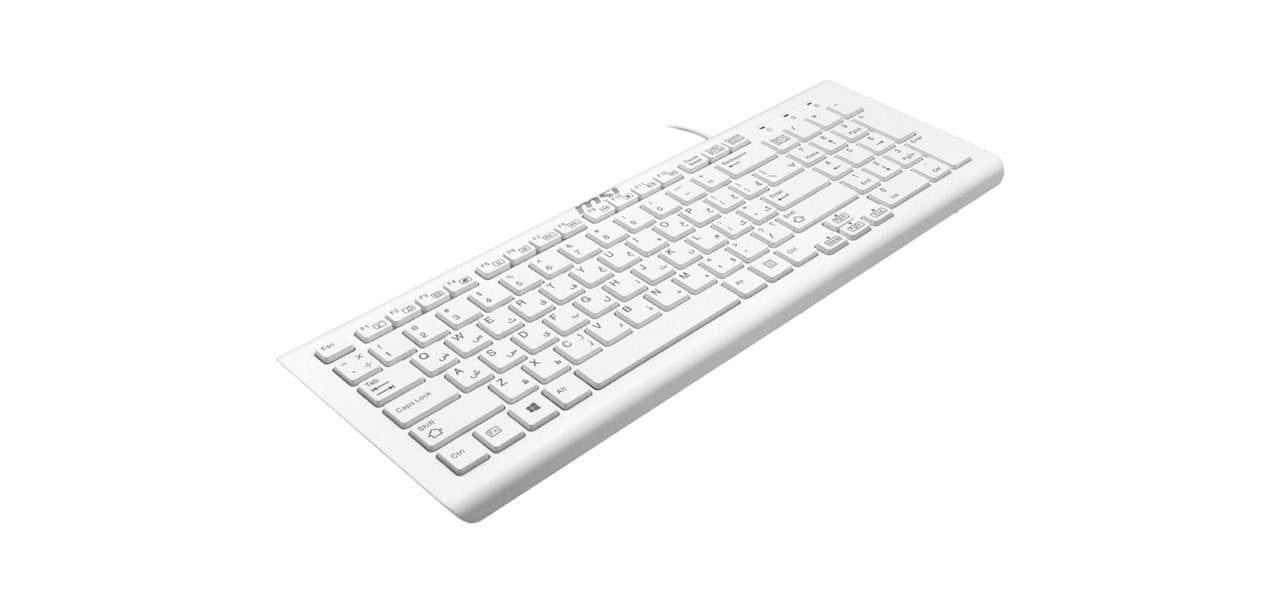 خرید بهترین کیبورد و ماوس سیمدار  برند ام اس آی KEYBOARD MOUSE MSI