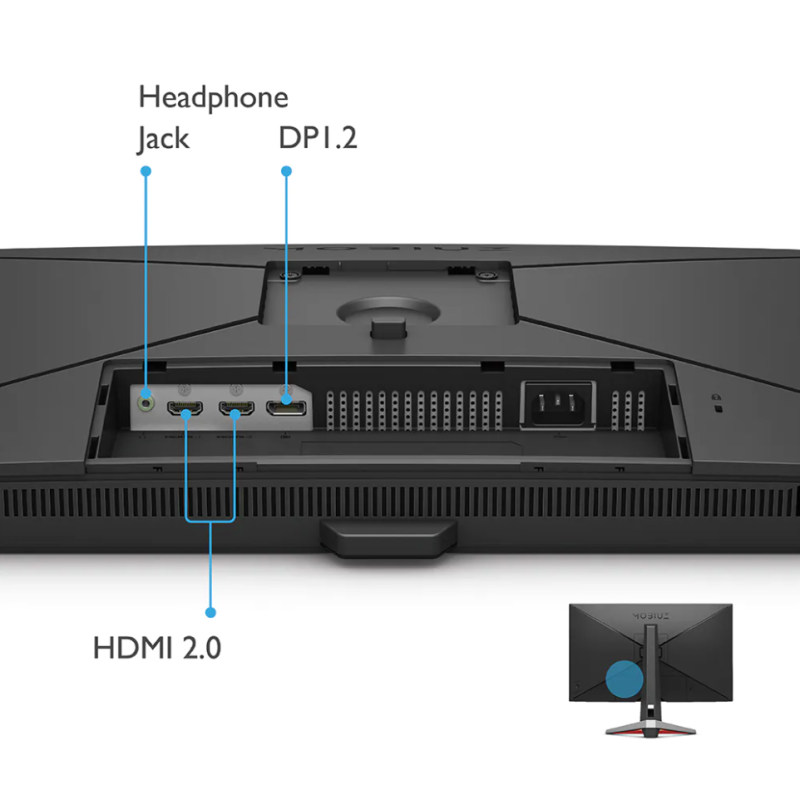 مانیتور مخصوص بازی بنکیو سایز 27 اینچ مدل MONITOR BENQ EX-2710