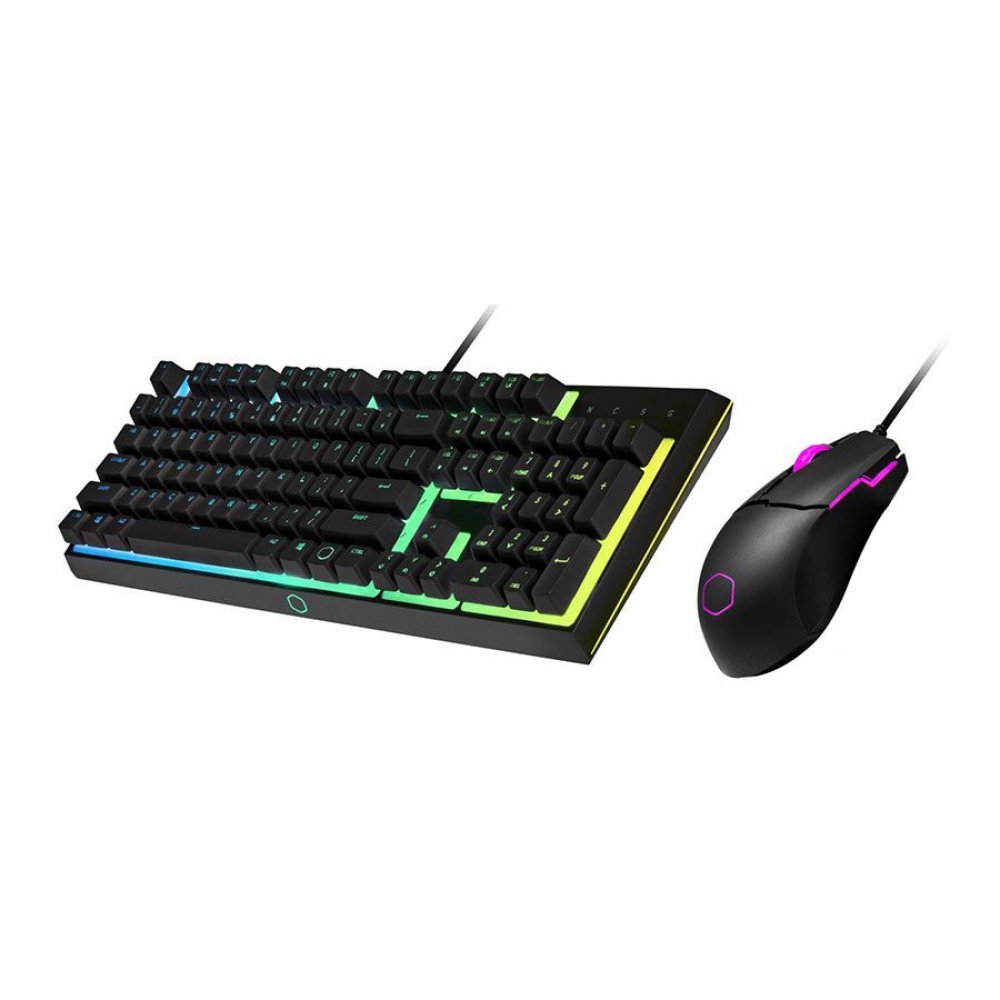 کیبورد و ماوس مخصوص بازی کولر مستر مدل KEBOARD MOUSE GAMING COOLER MASTER MS-110