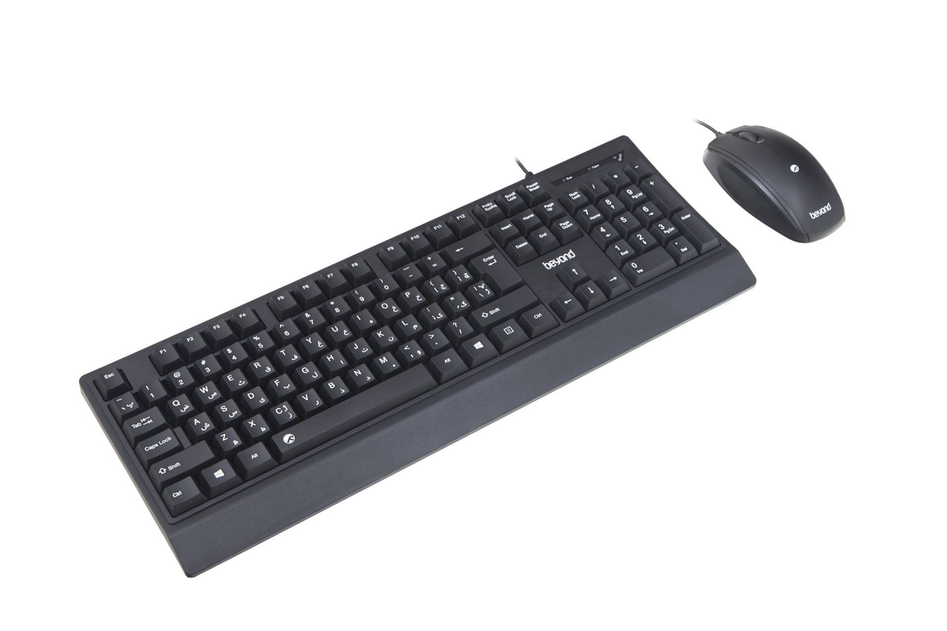 کیبورد و ماوس با سیم برند بیاند مدل KEYBOARD MOUSE BEYOND 6220