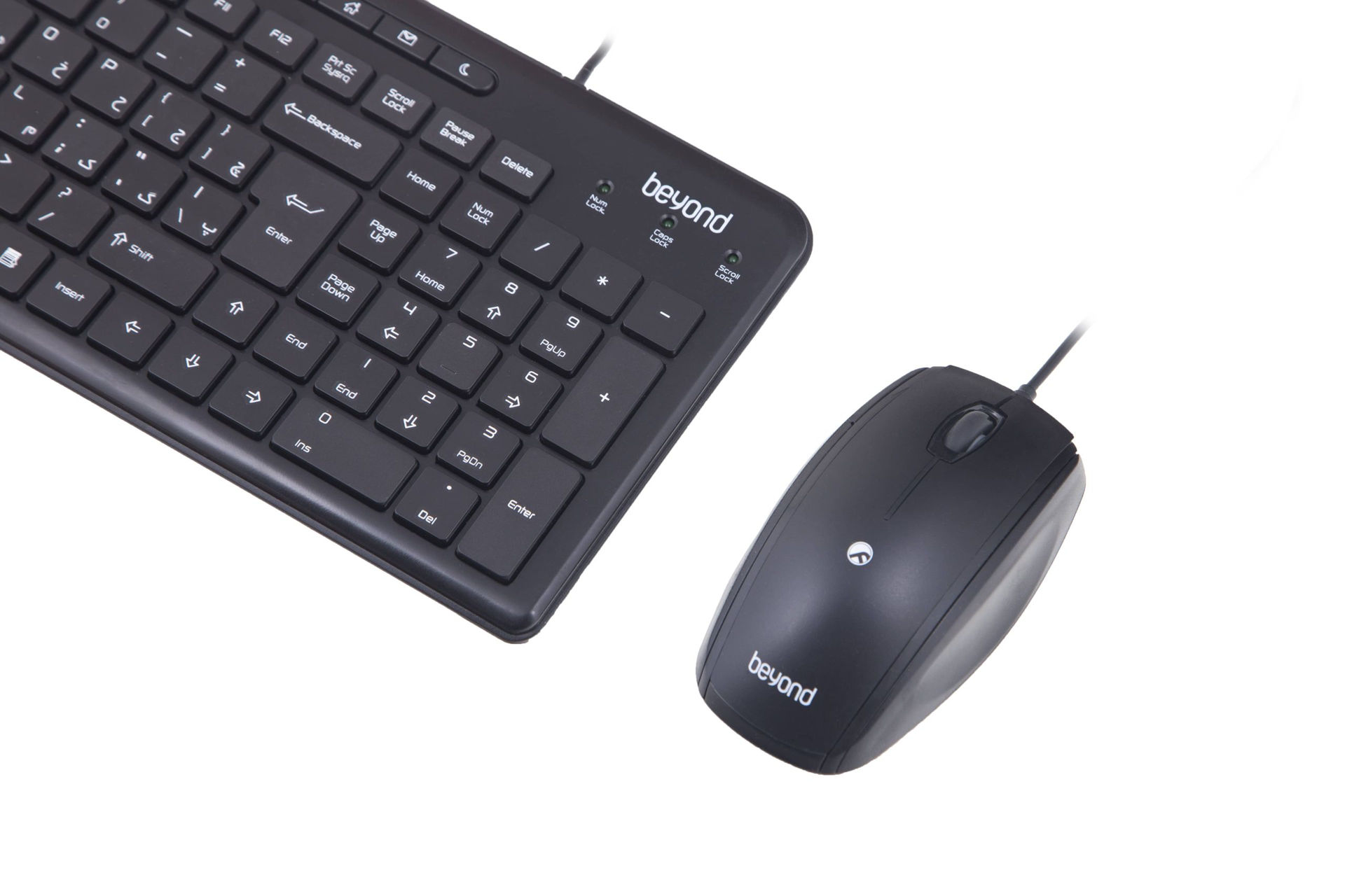 کیبورد و ماوس با سیم برند بیاند مدل KEYBOARD MOUSE BEYOND 6220